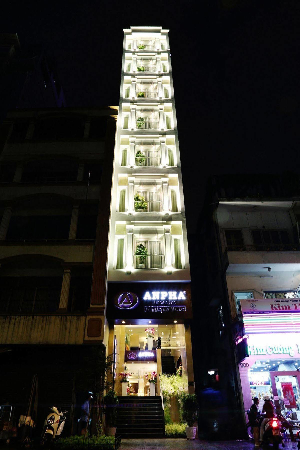 Anpha Boutique Hotel Ho Chi Minh-staden Exteriör bild